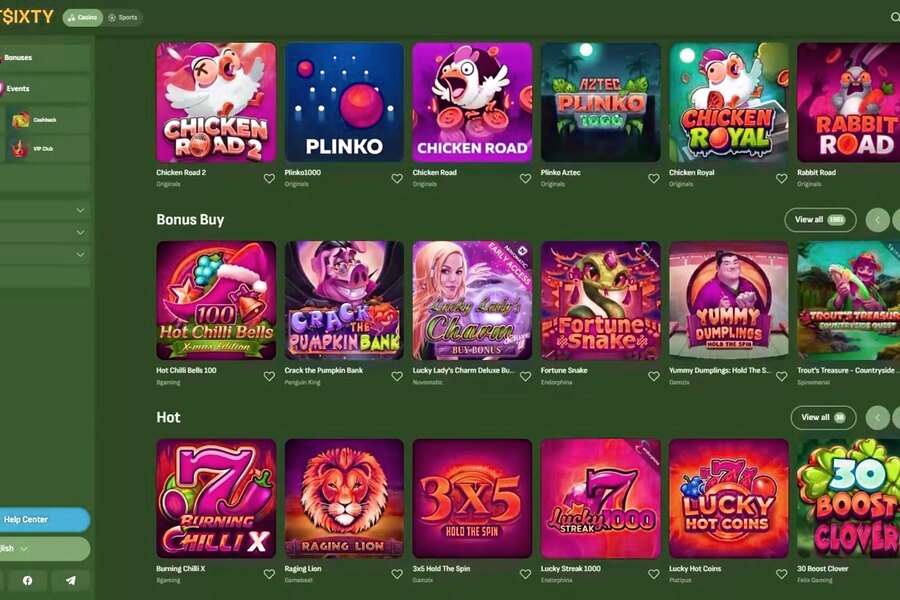 Betsixty Casino Bonussen en Acties Voor Jou